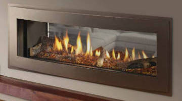 Image of a gas flame heater